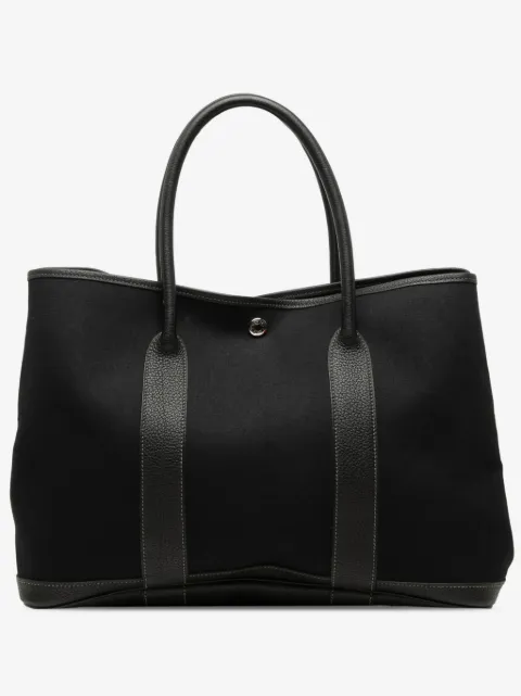 Hermès Pre-Owned 2005 トワル ネゴンダ ガーデンパーティー 36 トートバッグ