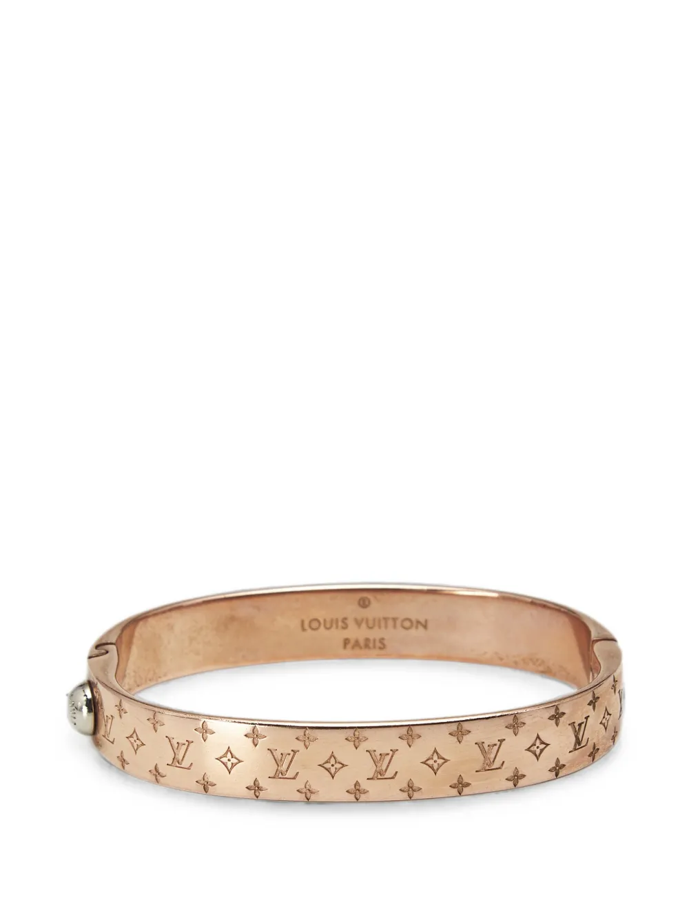 Louis Vuitton Pre-Owned Nanogram cuff bracelet - Giallo