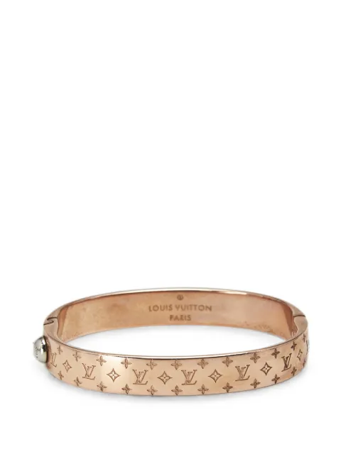 Louis Vuitton Pre-Owned Nanogram cuff bracelet