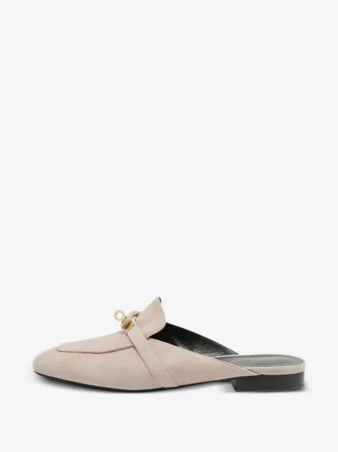 Hermès Pre-Owned Oz suede mules