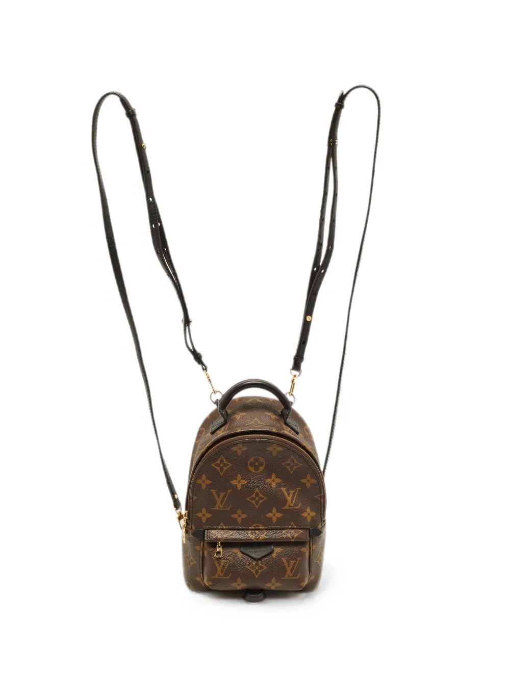 Louis Vuitton Pre-Owned Zaino Palm Springs mini con monogramma 2020 - Marrone