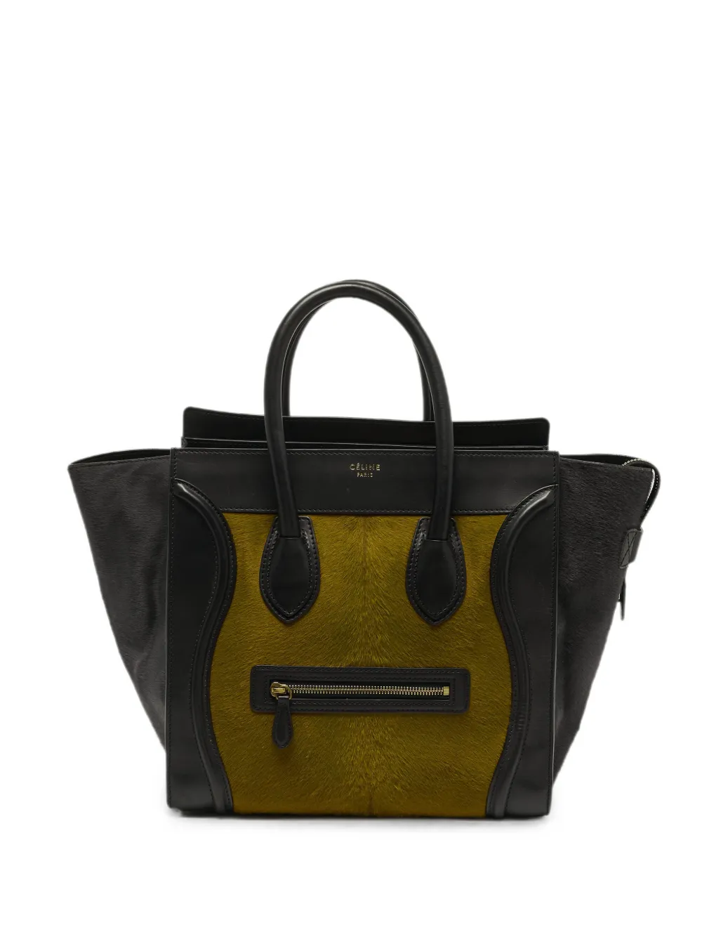 Celine Pre-Owned Borsa tote Luggage mini in pelle 2012 - Nero