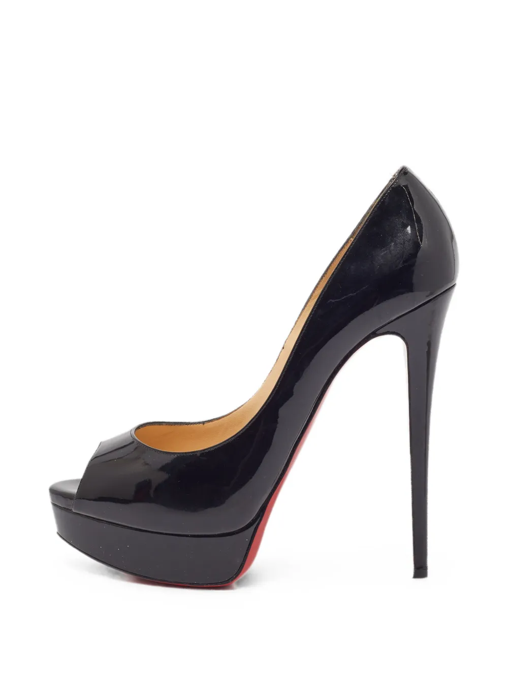 Christian Louboutin Pre-Owned Lady Peep platform pumps - Schwarz