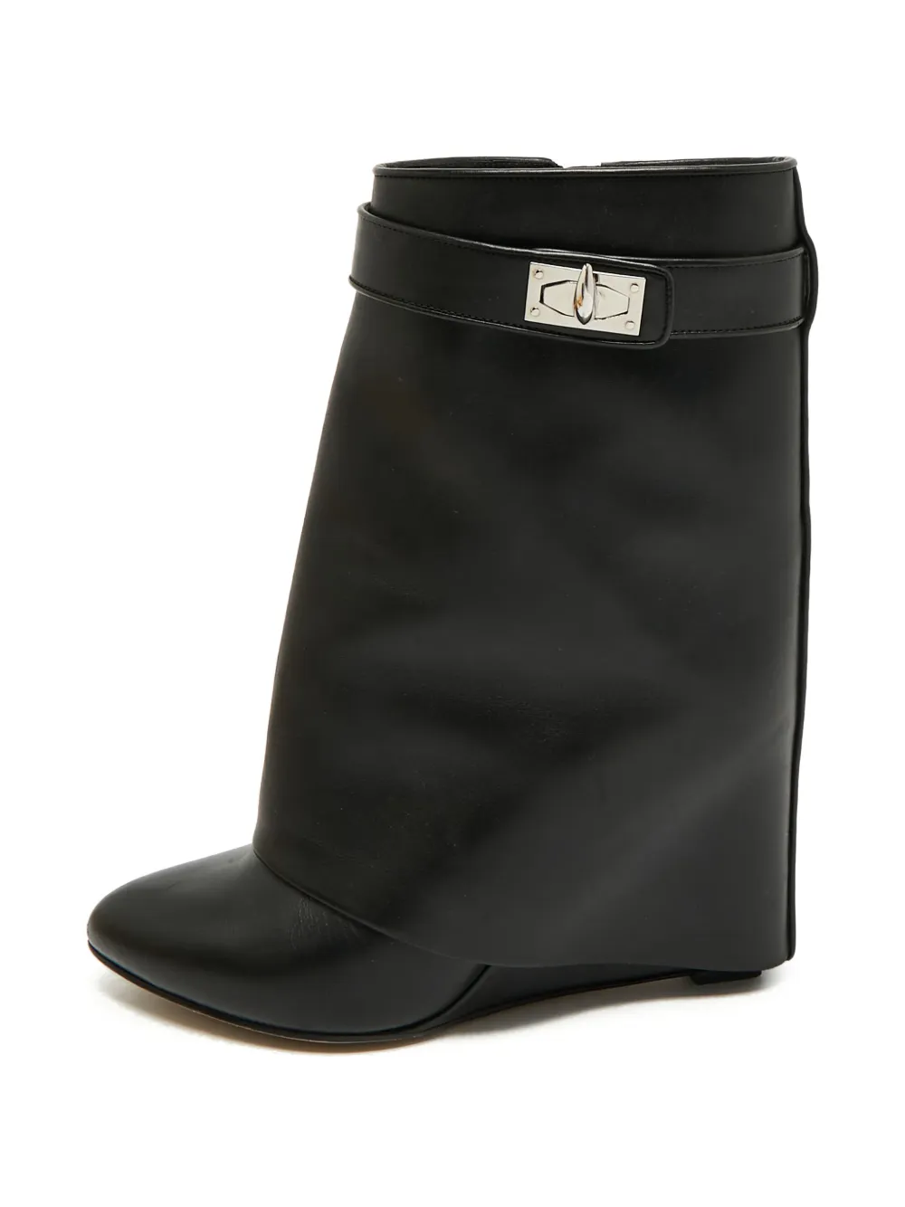 Givenchy Pre-Owned Shark Lock Stiefeletten - Schwarz