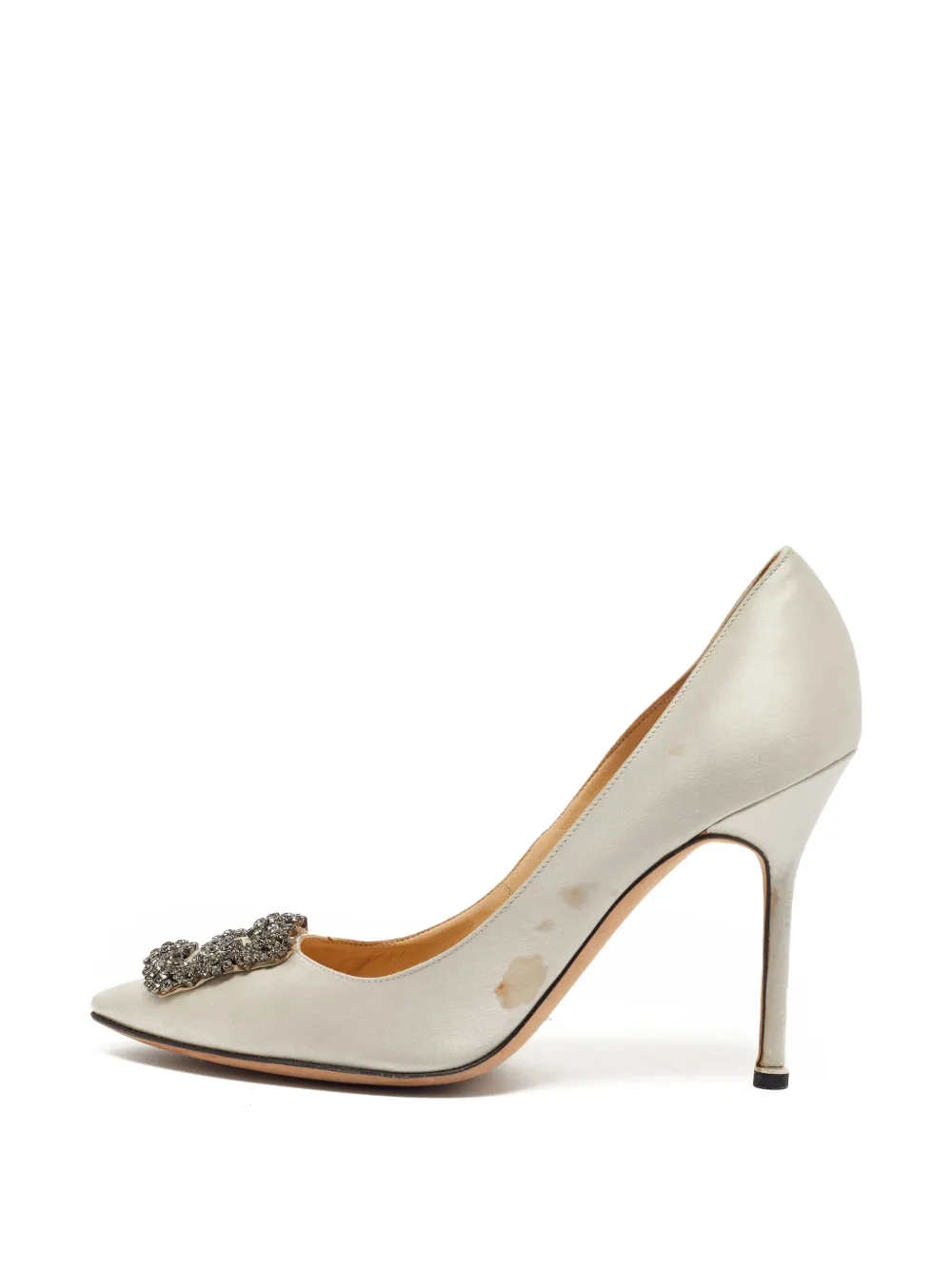 Manolo Blahnik Hangisi Pumps - Grau