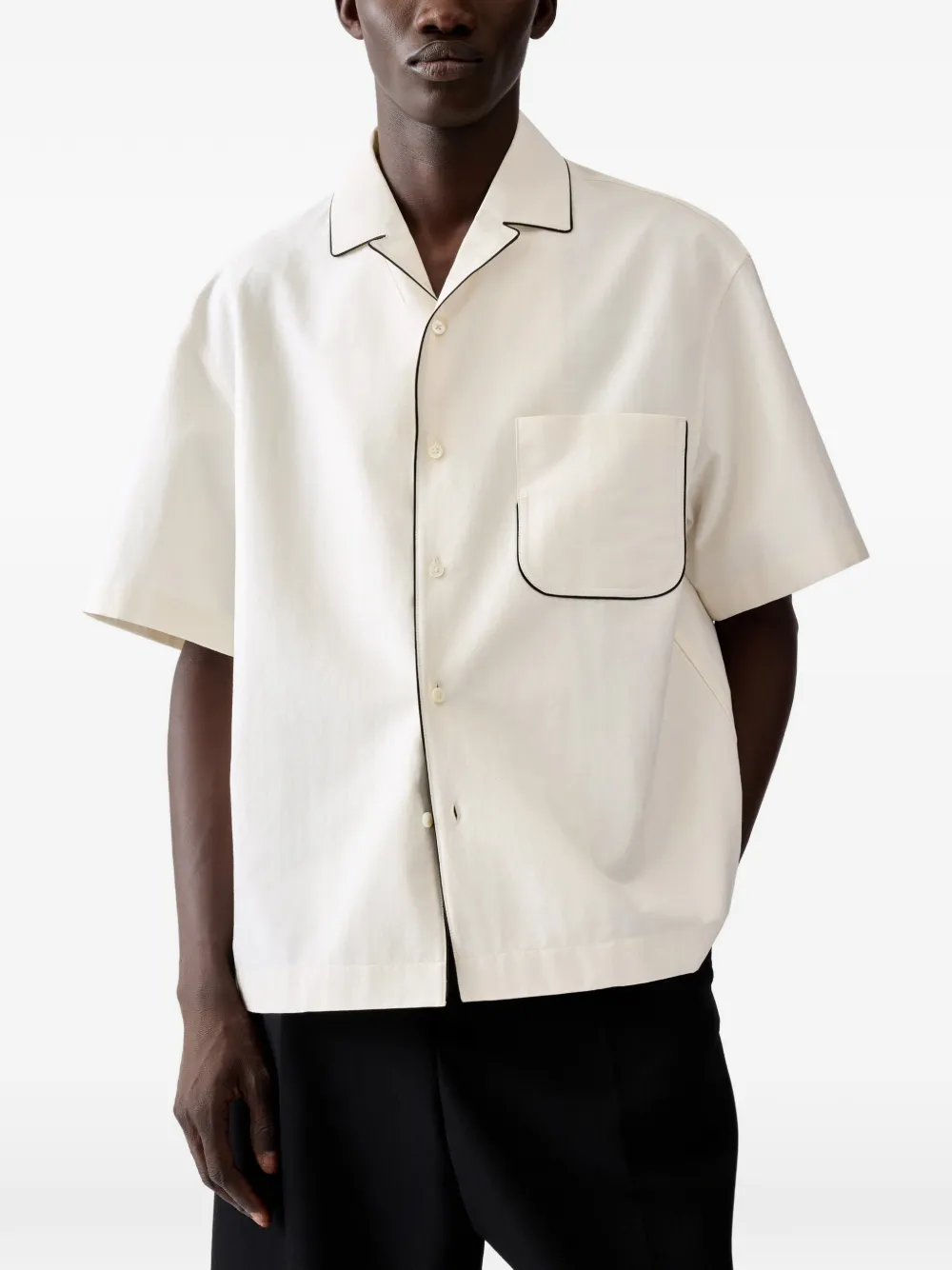 Jacquemus The Pyjama overhemd Beige