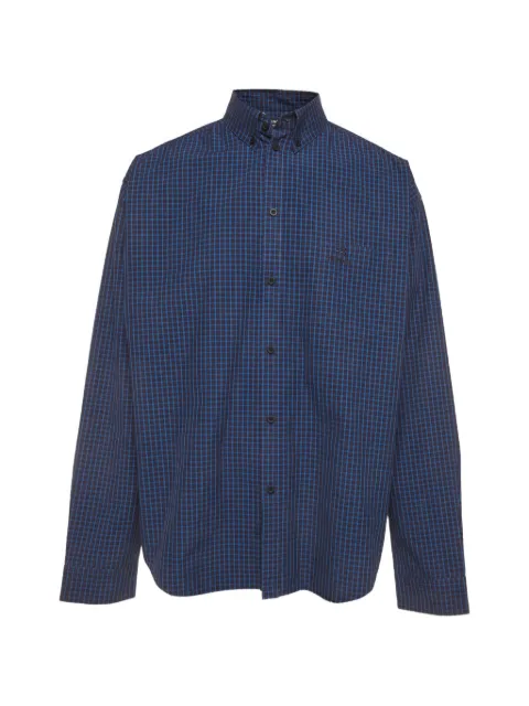 Balenciaga Pre-Owned plaid button-down shirt