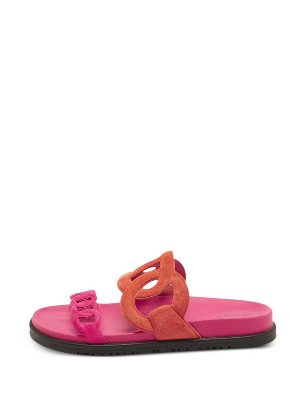 Hermès Pre-Owned Chaine d'Ancre strap sandals - Rosa