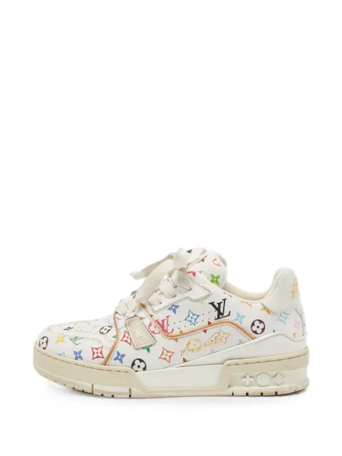 Louis Vuitton Pre-Owned سنيكر بطبعة مونوغرام x Takashi Murakami