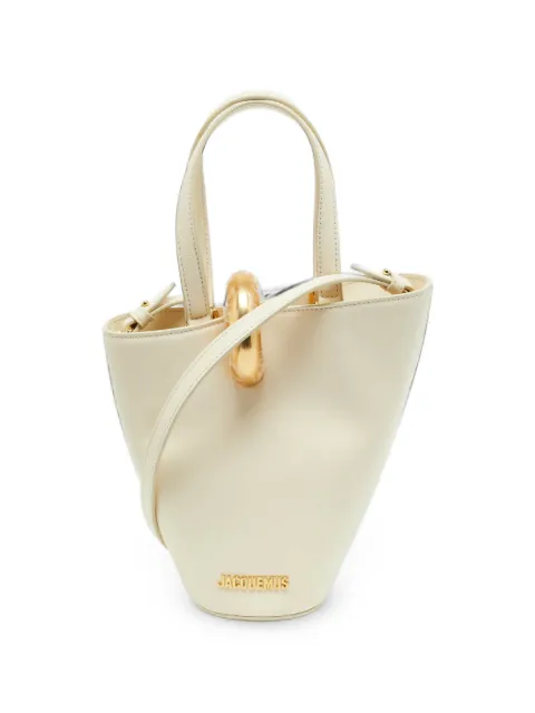 Jacquemus Pre-Owned Le Petit Bambola leather tote bag