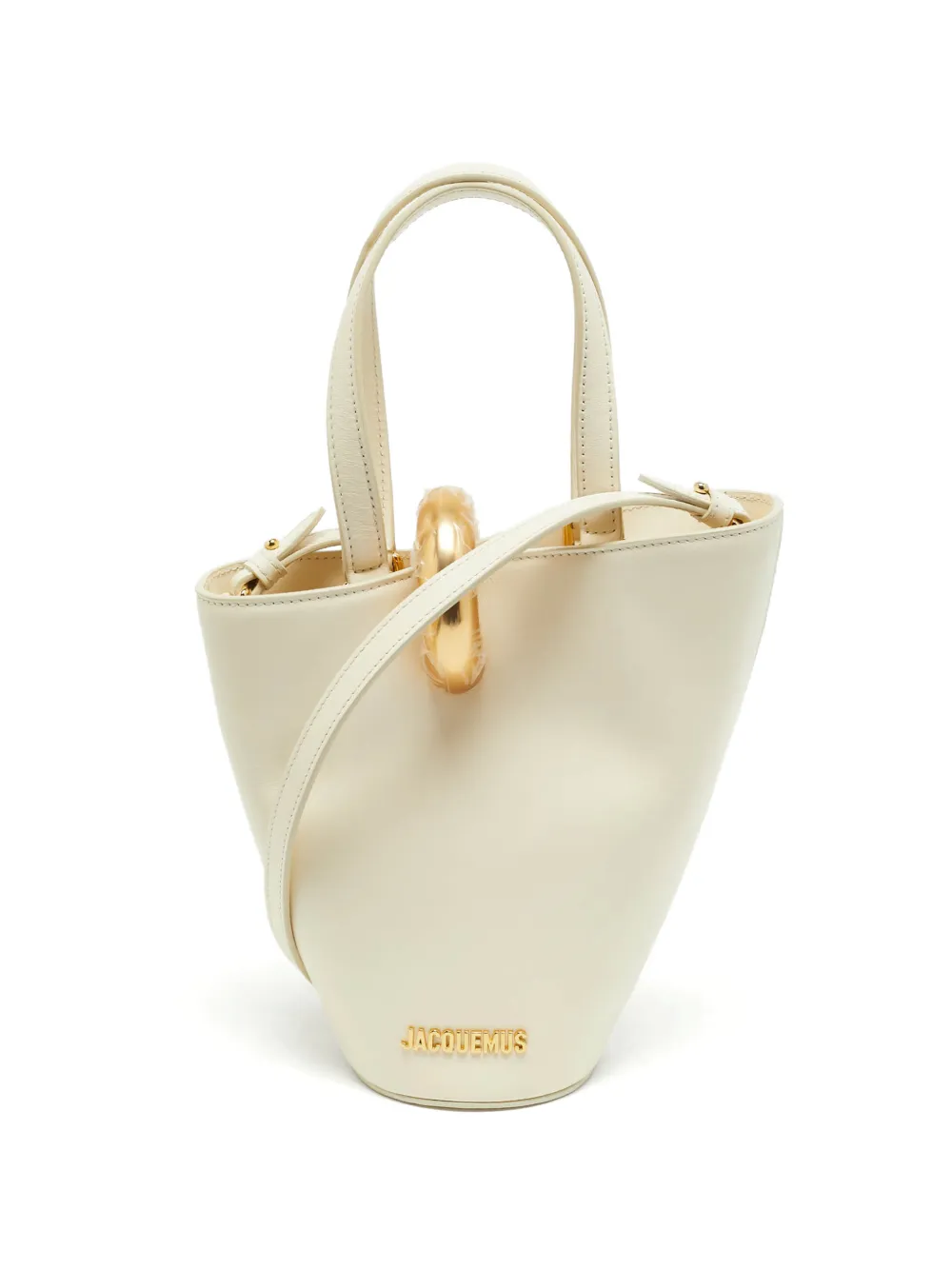 Jacquemus Pre-Owned Le Petit Bambola leather tote bag - Toni neutri