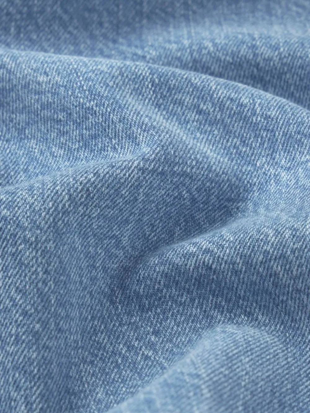FRAME The Pixie Loose jeans met wijde pijpen en vervaagd effect Blauw