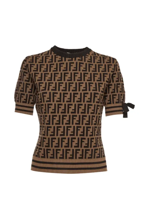 Fendi Pre-Owned Zucca jacquard sweater