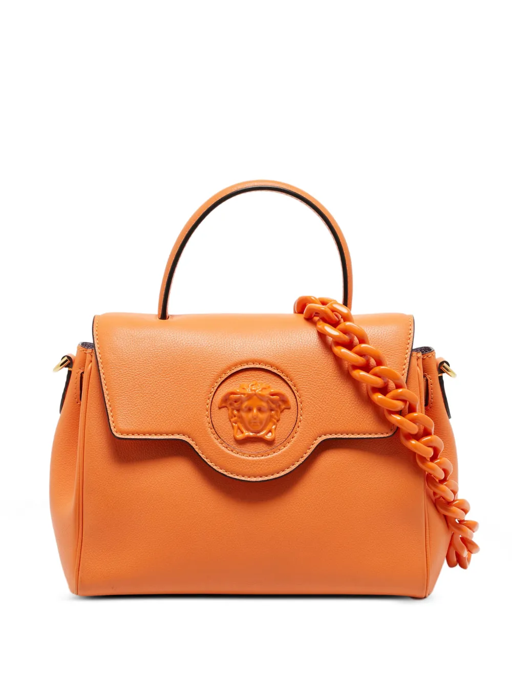 Versace Pre-Owned sac à main à logo Medusa - Orange Versace Pre-Owned sac à main à logo Medusa - Orange