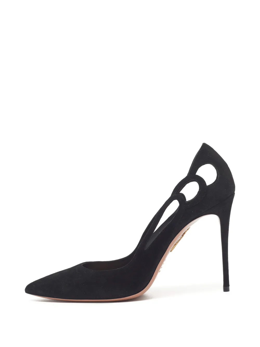 Aquazzura Spitze Fenix Pumps - Schwarz
