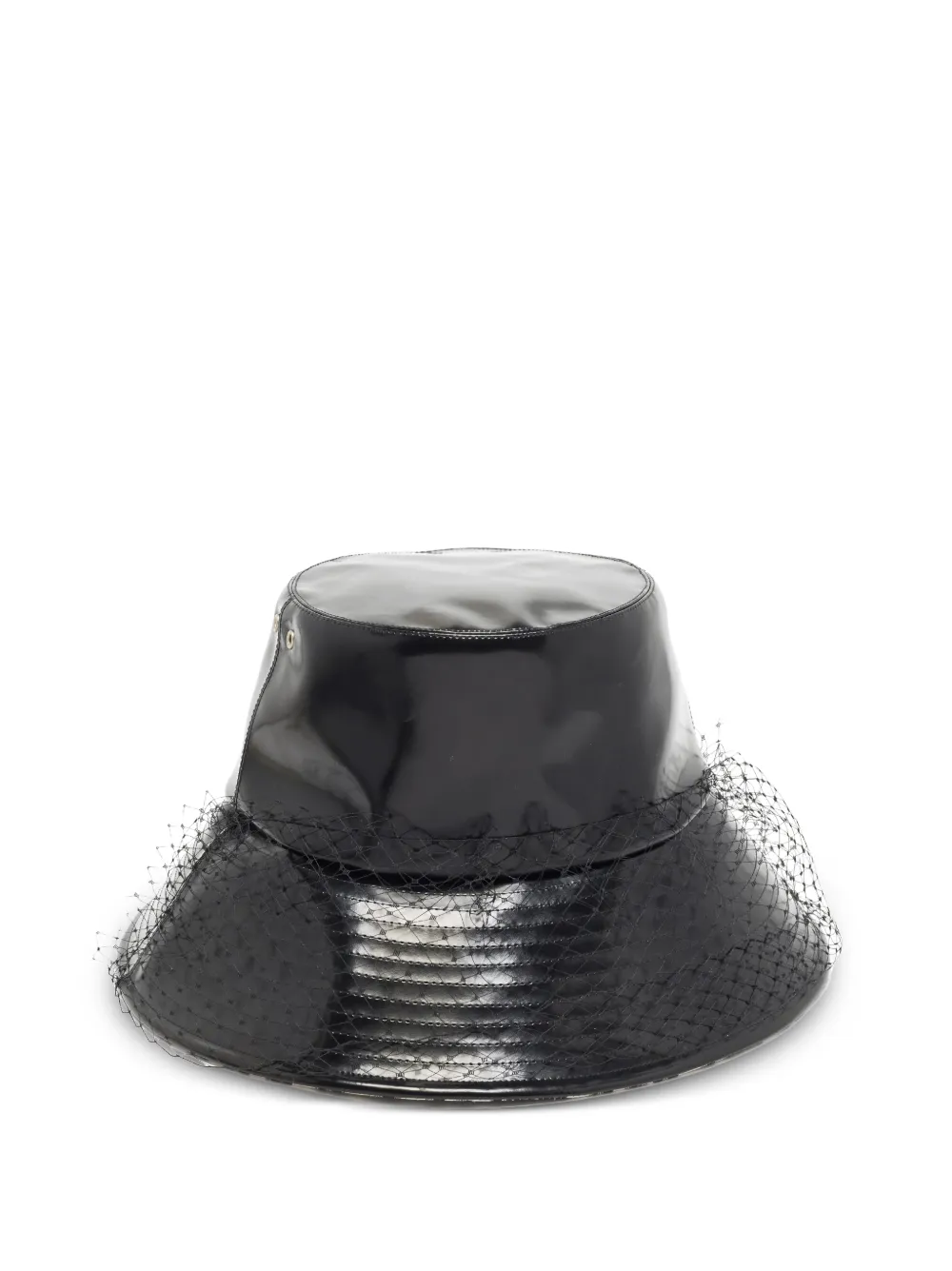 Christian Dior Pre-Owned Teddy-D veil bucket hat – Black