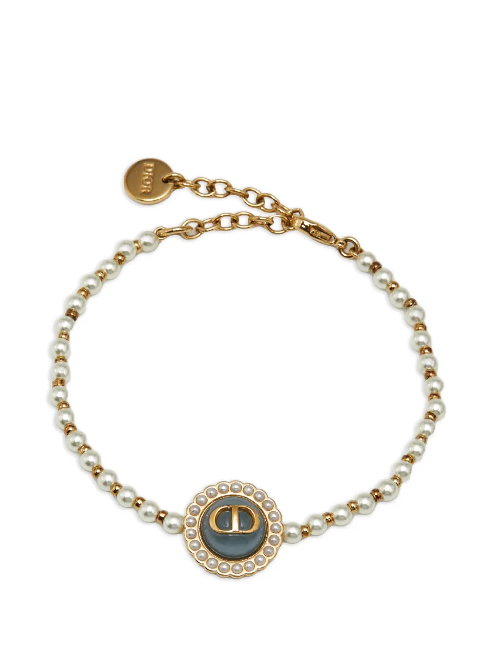 Christian Dior Pre-Owned bracelet serti de perles artificielles CD