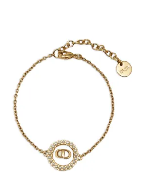 Christian Dior Pre-Owned CD-logo Bracelet | Gold | FARFETCH