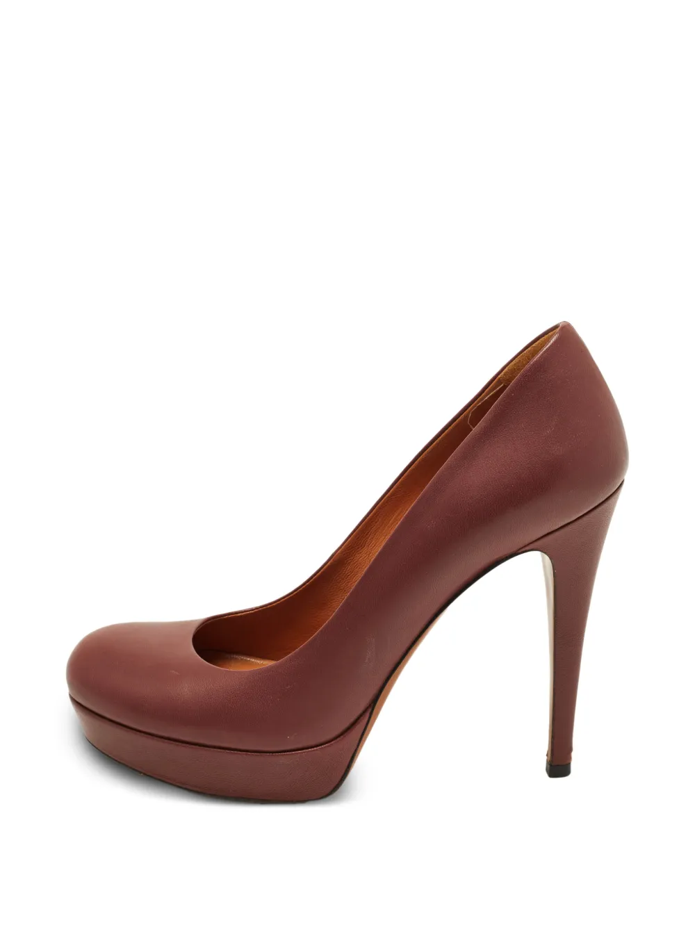 Gucci Pre-Owned Pumps mit Plateau - Braun