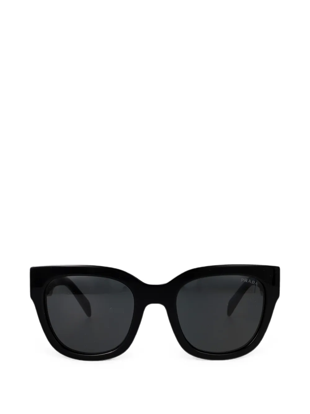 Prada Eyewear logo-plaque sunglasses - Nero