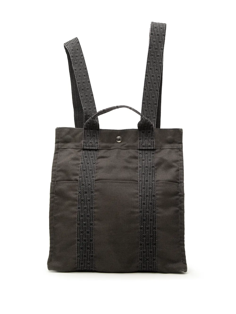 Hermès Pre-Owned 20th Century Canvas Herline MM backpack - Grigio