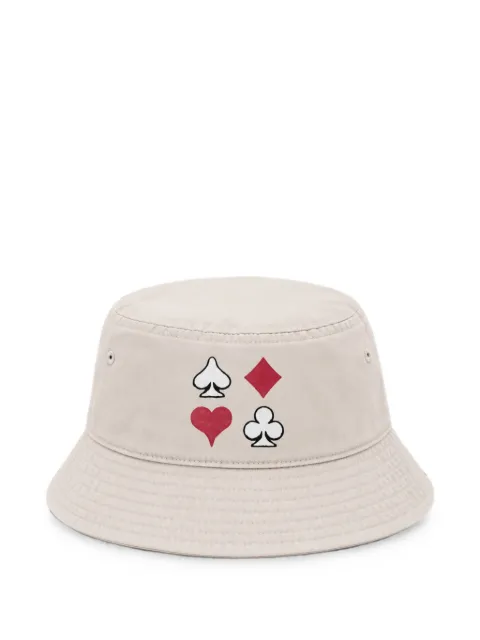 Melt graphic-print bucket hat