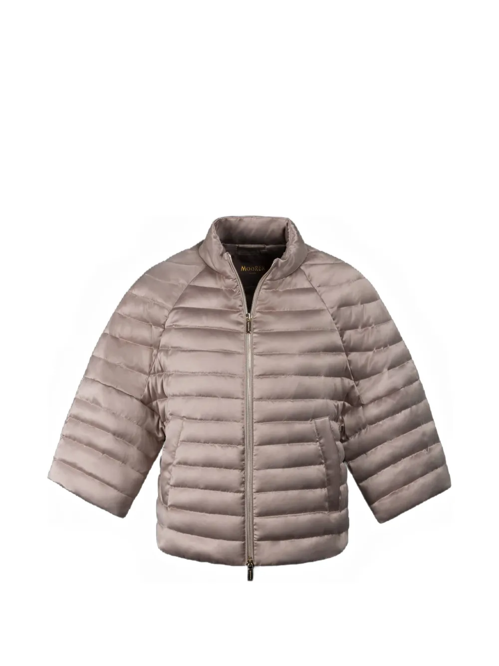Moorer Vaglia quilted jacket - Braun