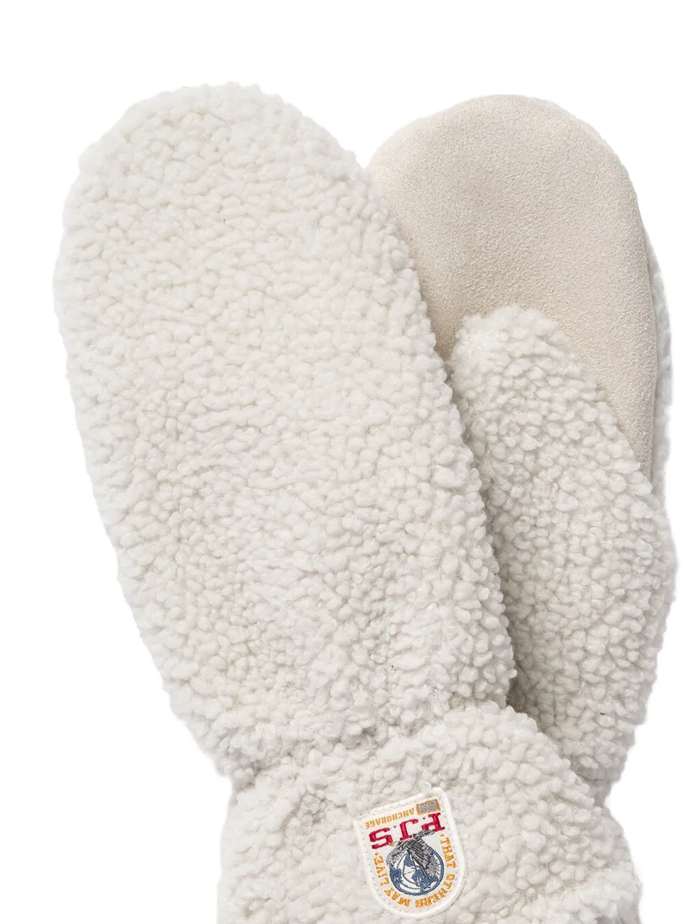 Parajumpers Ilova fleece wanten Wit