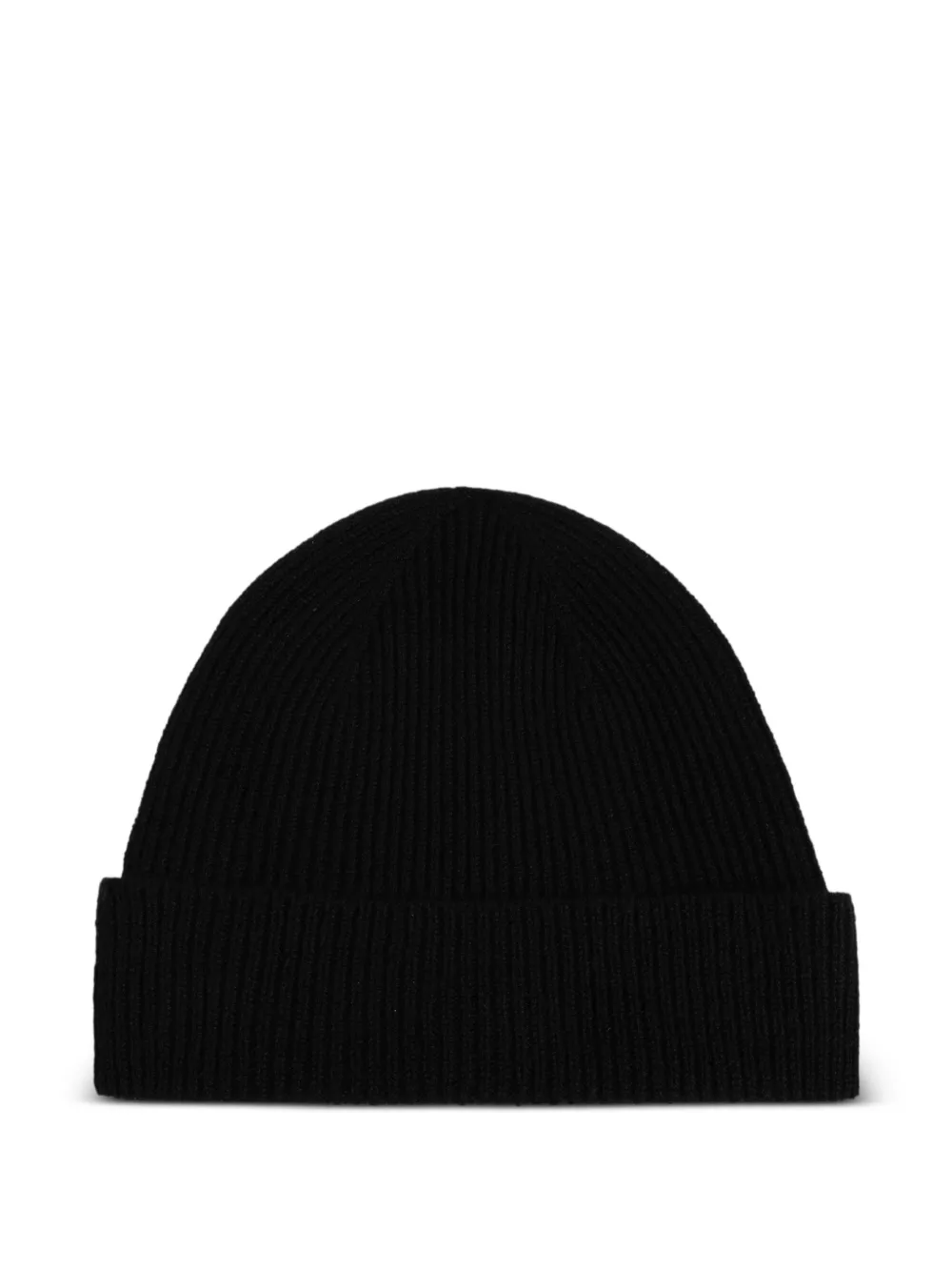Kiton Muts met logopatch Zwart
