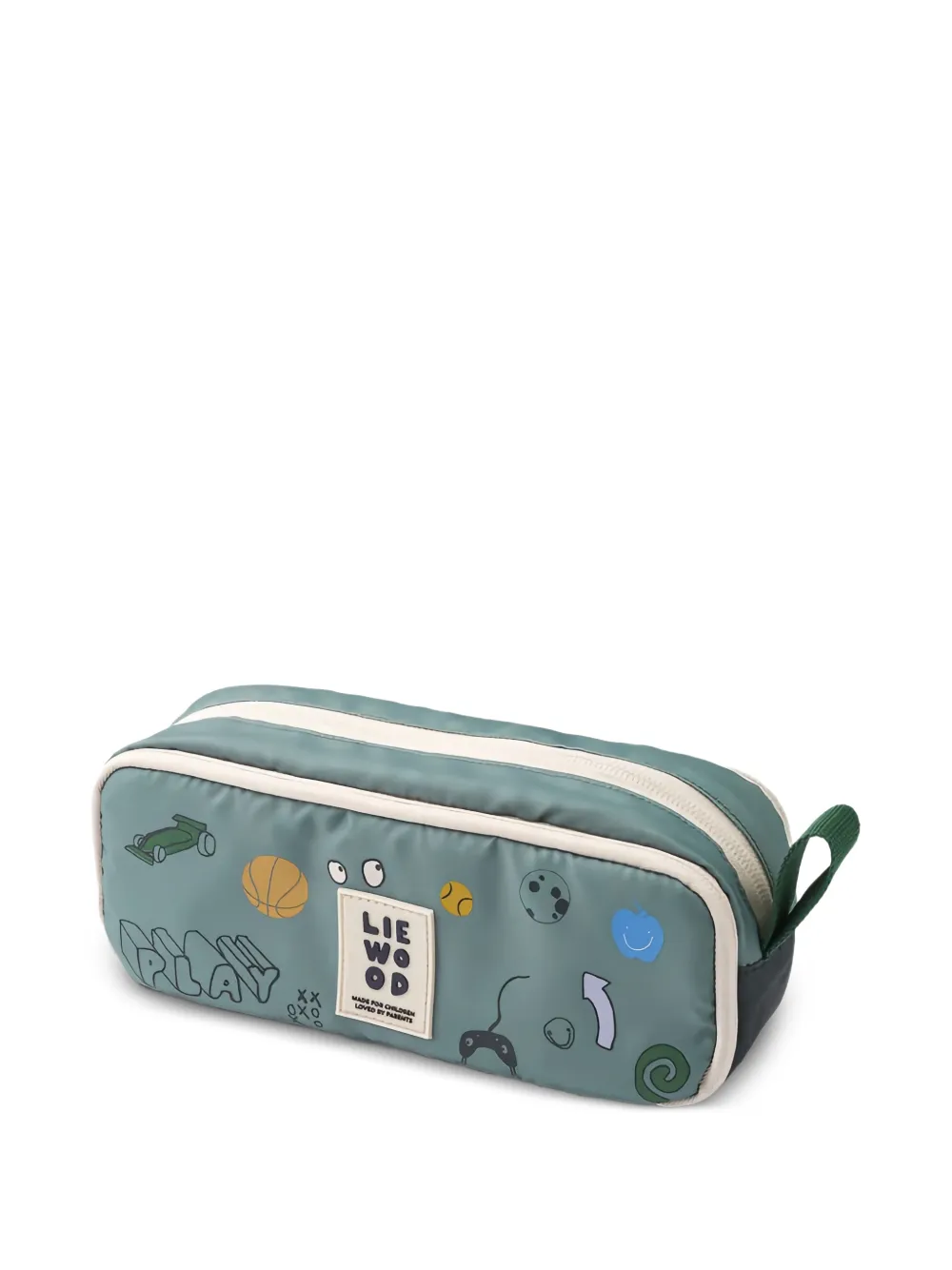 Liewood Astuccio Cindy con stampa grafica - Verde