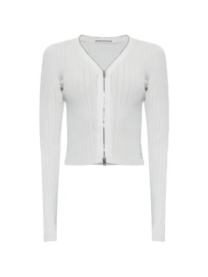 alexanderwang シルバー　カーディガン Alexander Wang ウィメンズ カーディガン通販 - FARFETCH