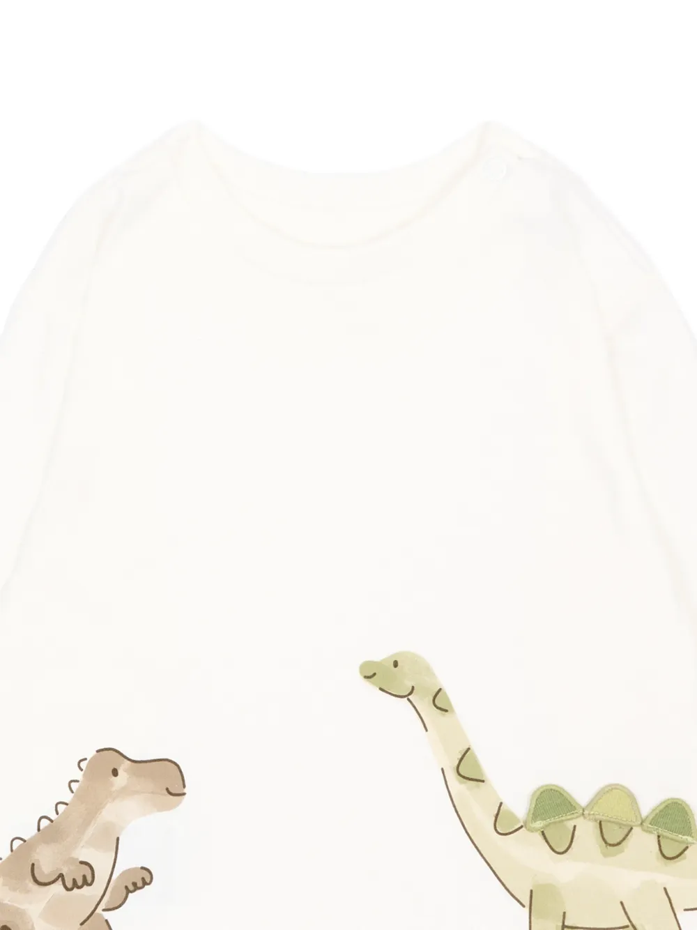 Mayoral T-shirt met dinosaurusprint Beige