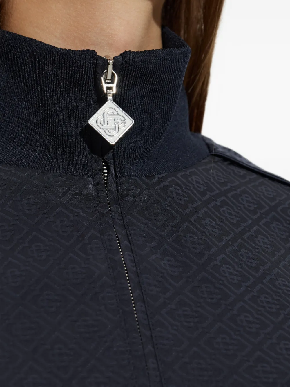 Casablanca Jack met monogram-print Blauw