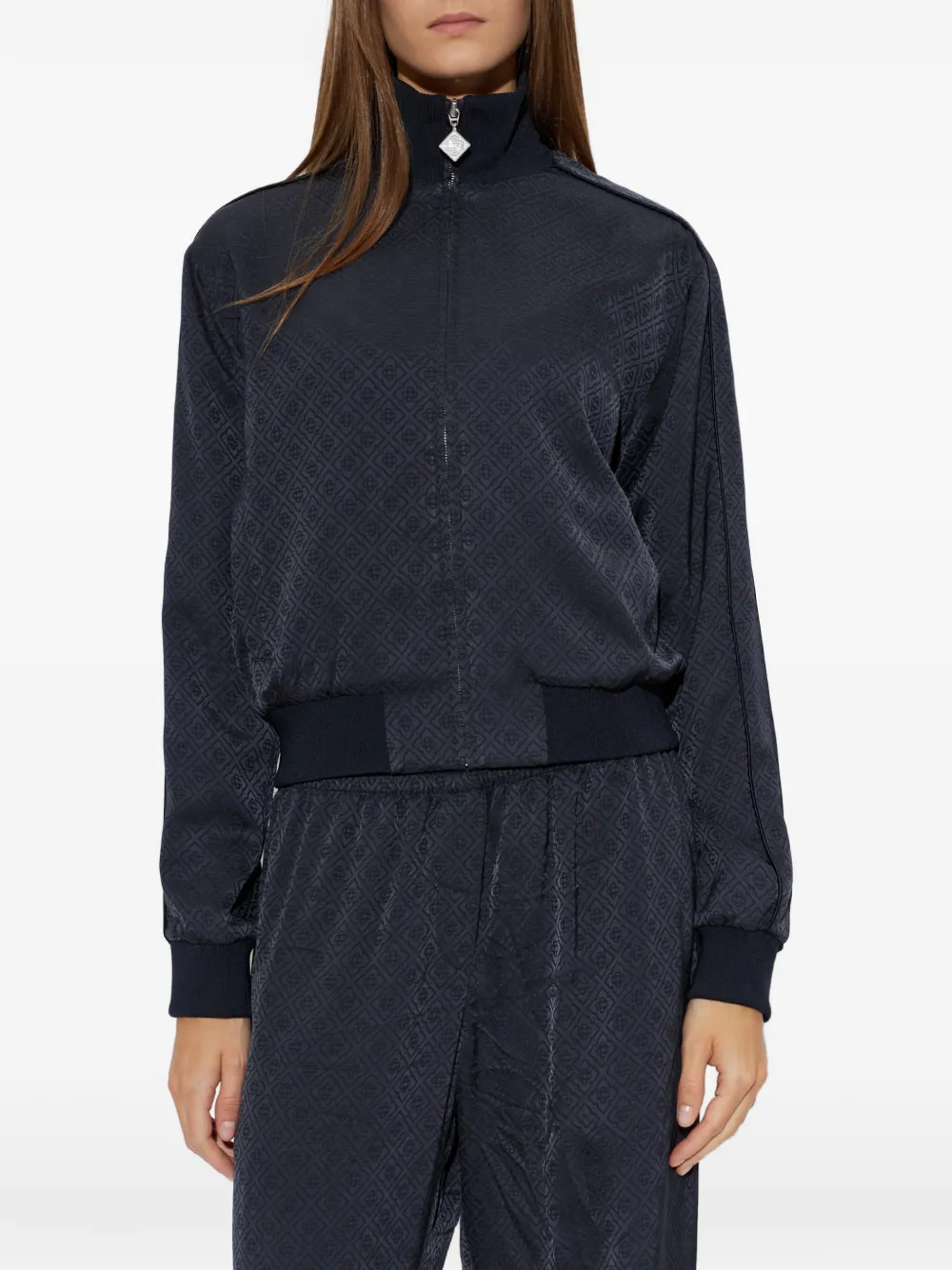 Casablanca Jack met monogram-print Blauw