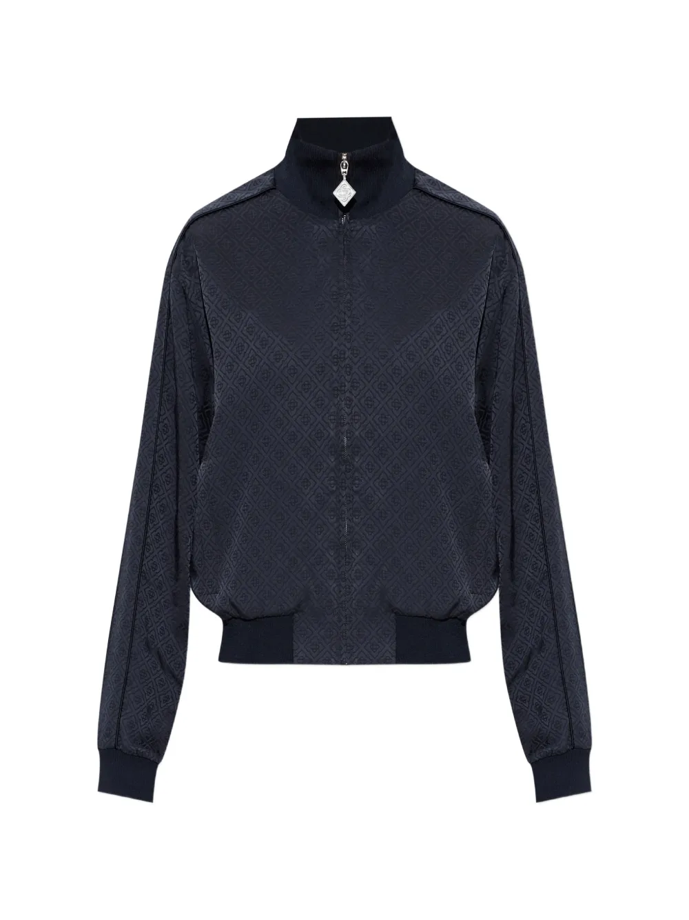 Casablanca Sportjacke mit Monogrammmuster - Blau