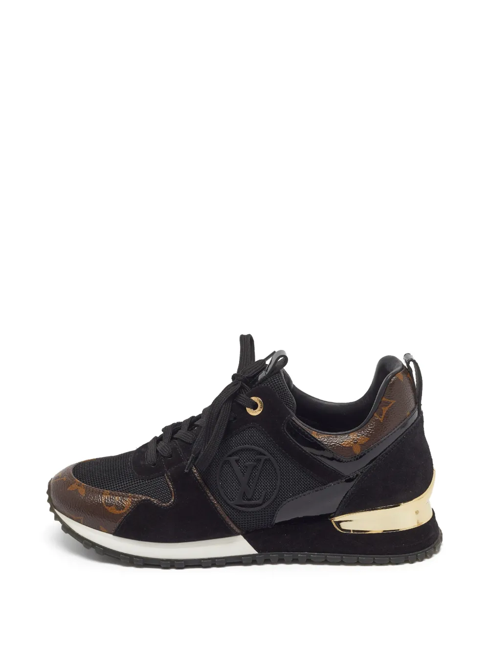 Louis Vuitton Pre-Owned Run Away Sneakers mit Monogramm - Schwarz