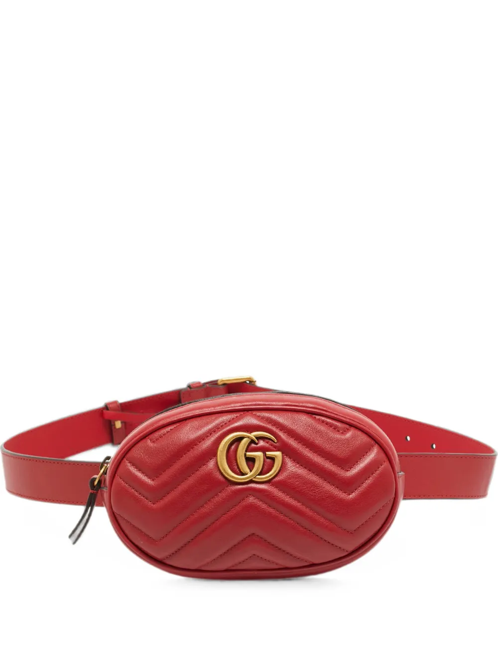 Gucci Pre-Owned GG Marmont Gürteltasche - Rot
