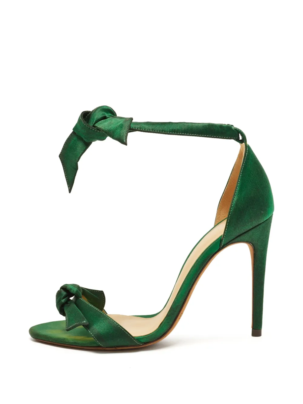 Alexandre Birman Sandali Clarita con fiocco - Verde