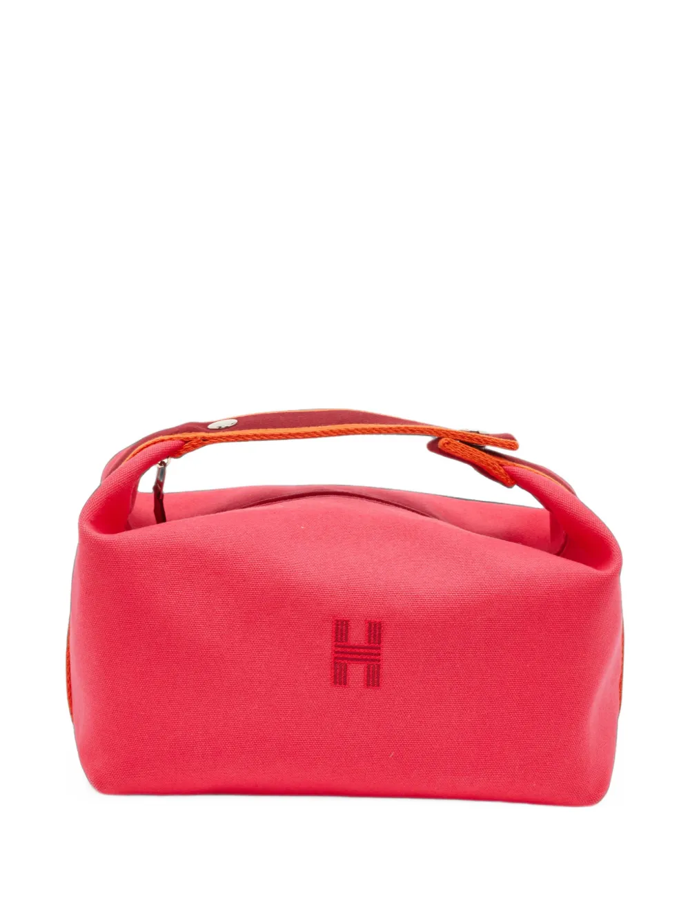 Pre-owned Hermes Bride-a-brac Pouch In Pink