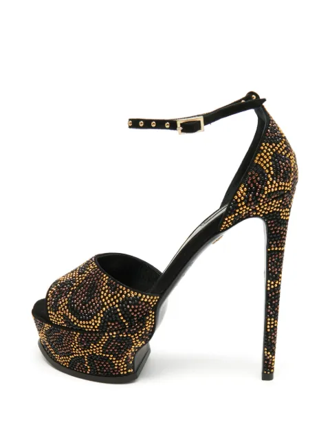 Roberto Cavalli Vintage studded platform sandals