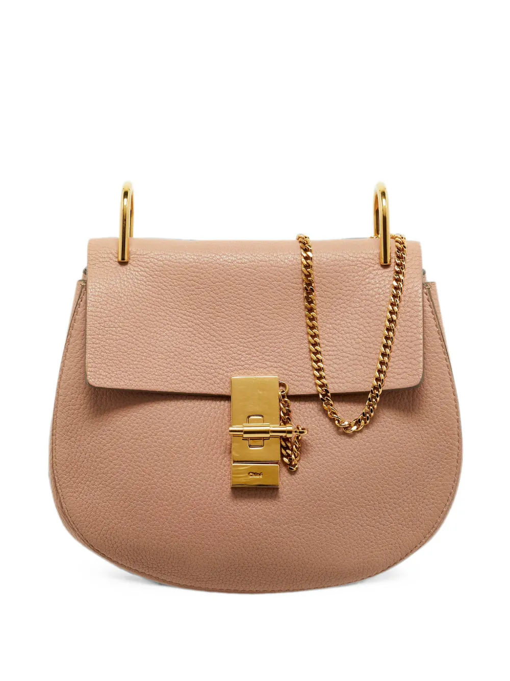 Chloé Pre-Owned Borsa a spalla Drew media in pelle - Rosa