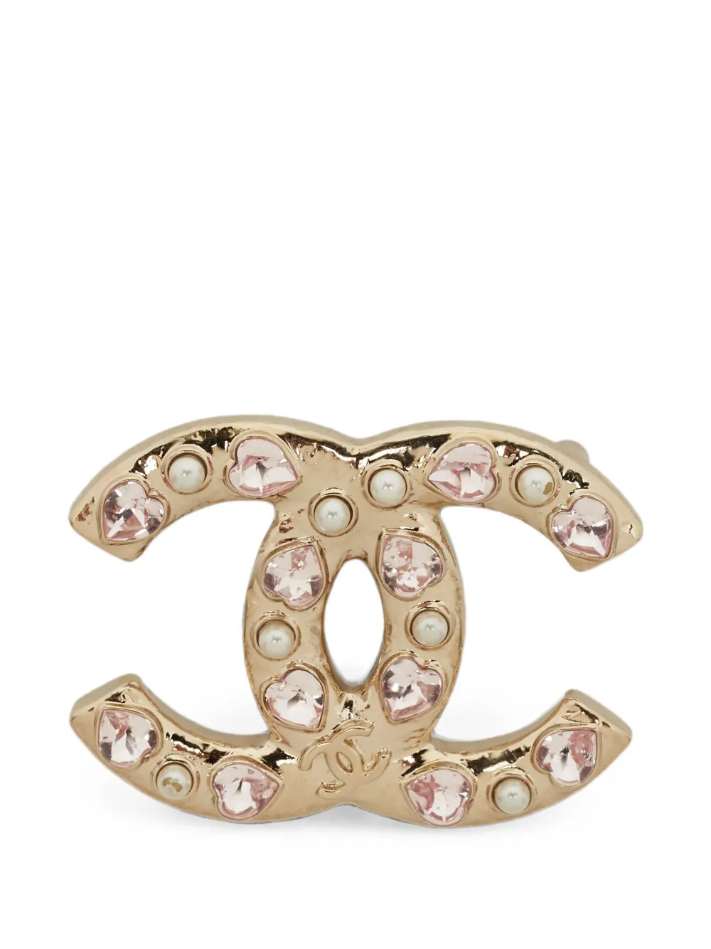 CHANEL ダブルCロゴ ブローチ CHANEL シャネル ダブルCロゴブローチ