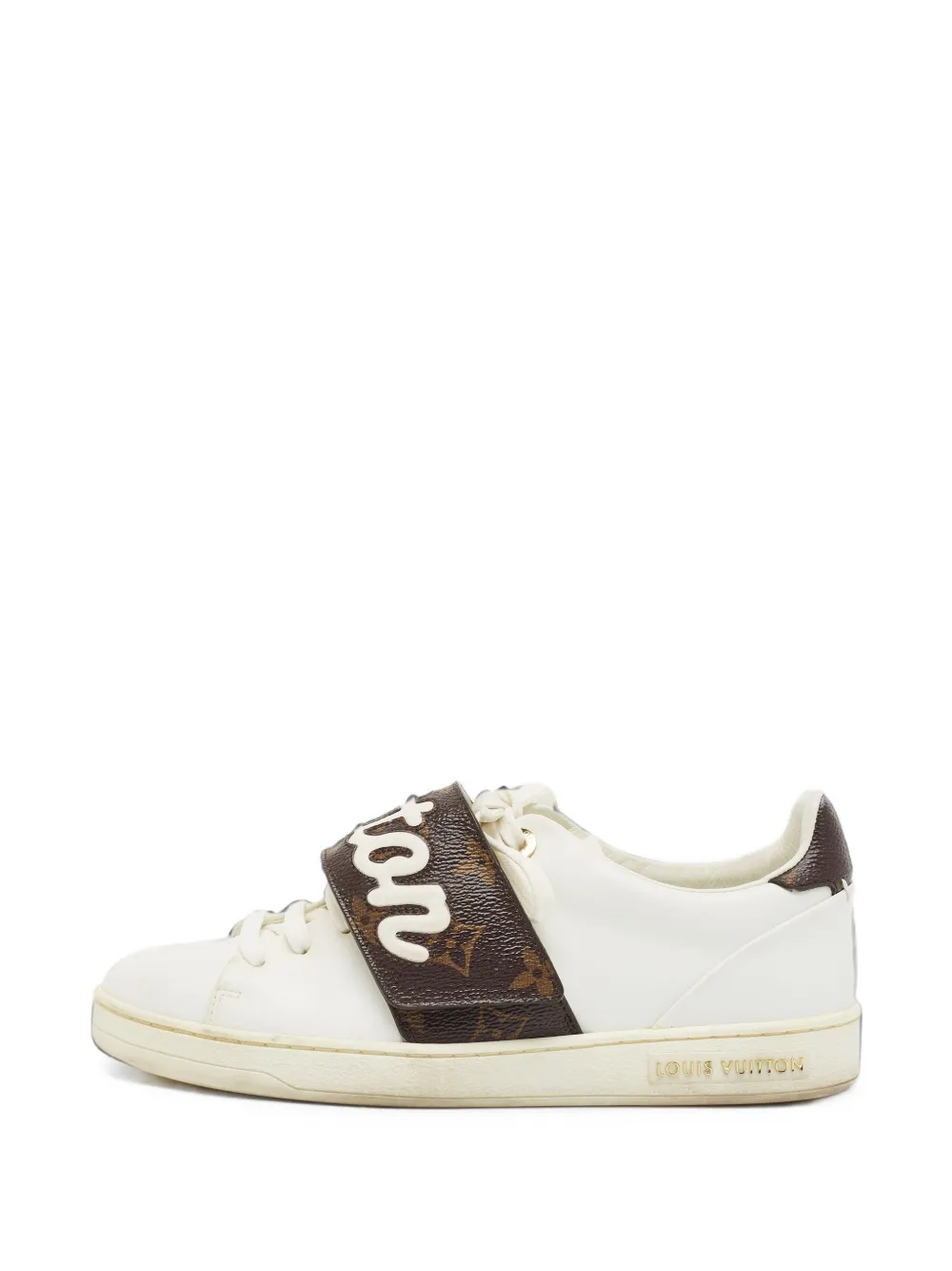 Louis Vuitton Pre-Owned Frontrow Monogram canvas sneakers - Weiß