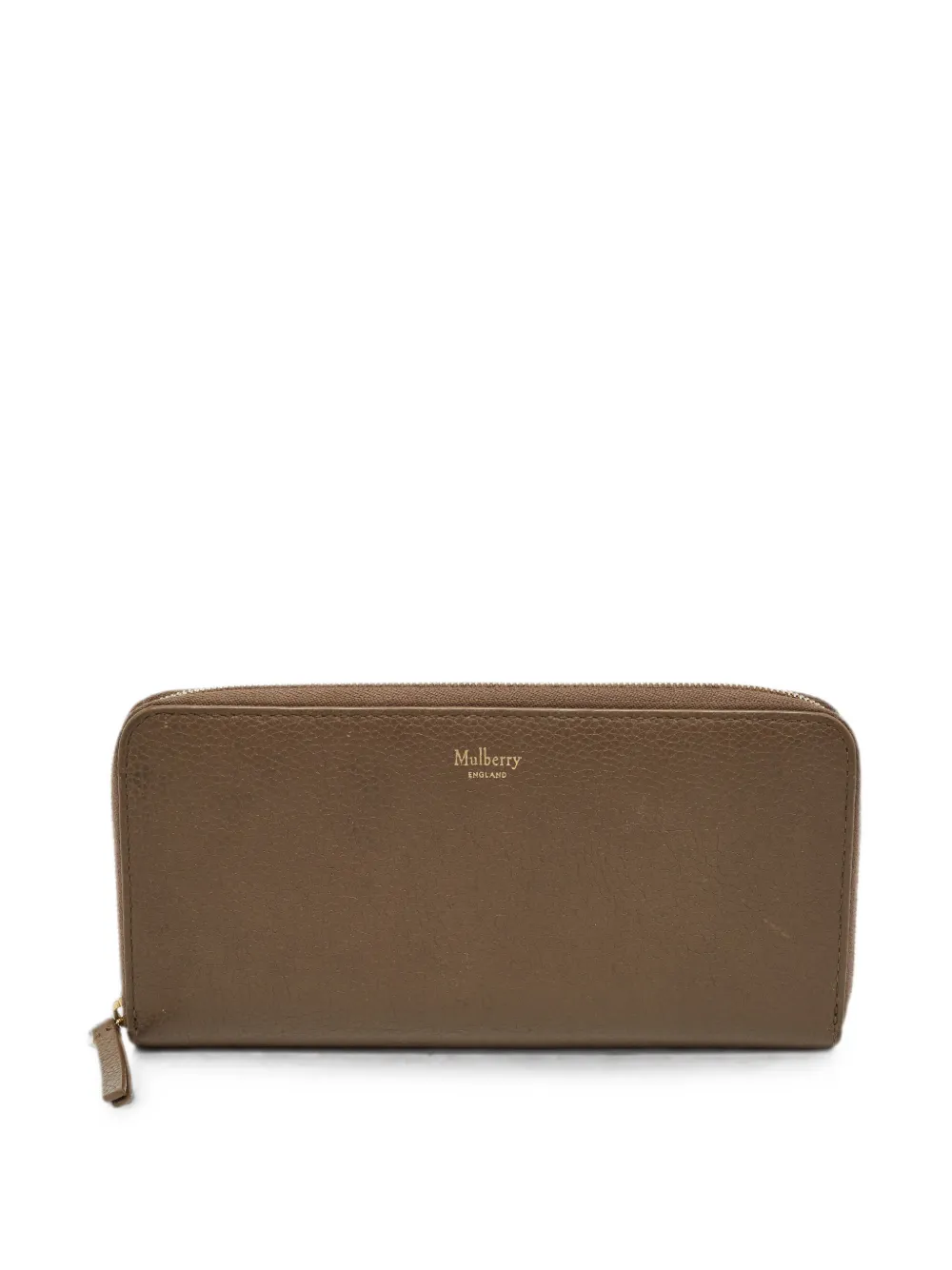 Mulberry Pre-Owned Portemonnaie mit Rundumreißverschluss - Braun