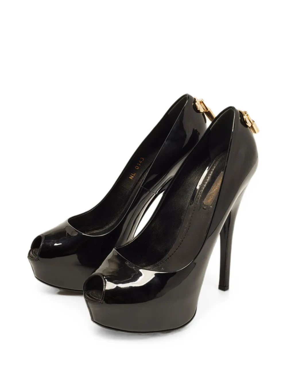 Louis Vuitton Pre-Owned Oh Really! Peeptoe-Pumps - Schwarz