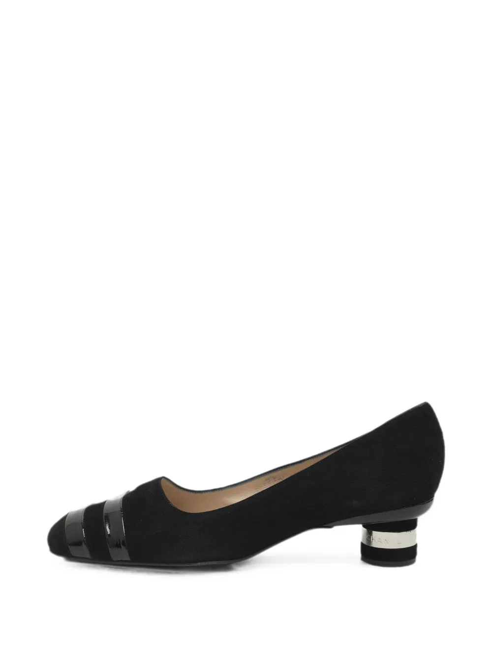 CHANEL Pre-Owned CC cap-toe pumps - Schwarz
