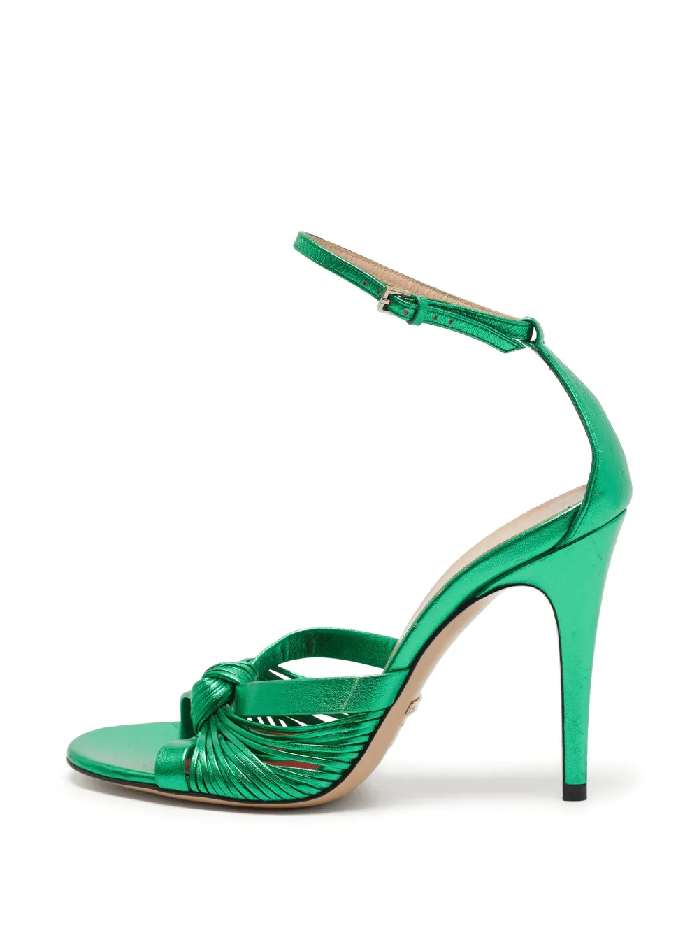 Gucci Pre-Owned Ilse Sandalen mit Knoten - Grün