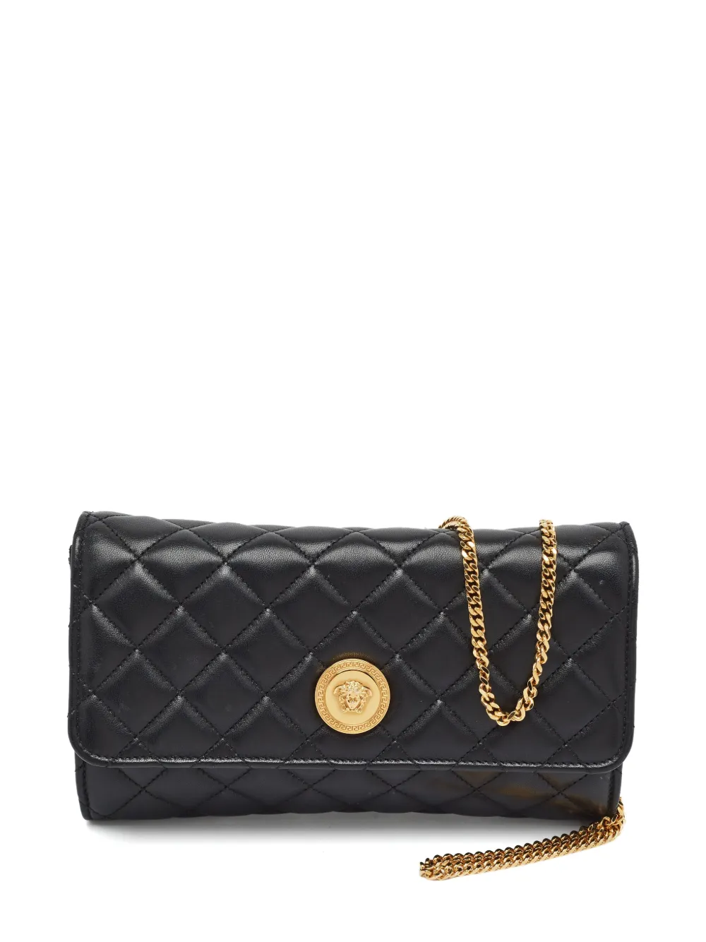 Versace Pre-Owned Gesteppte Umhängetasche - Schwarz