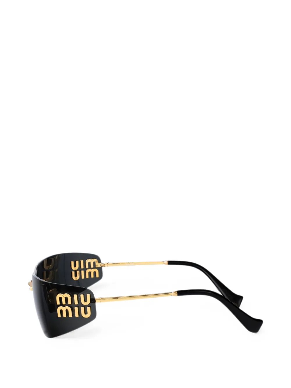 Miu Eyewear Aube zonnebril Zwart
