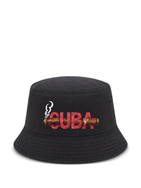 Melt sombrero de pescador con estampado gráfico